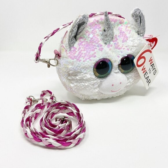 TY | Fashion Flippy Sequin Purse Diamond the Unicorn NWT - Picture 8 of 10